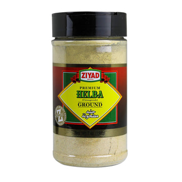 Ziyad Premium Helba Ground Fenugreek Spices, No Additives, 7 oz