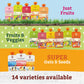 Pumpkin Tree Peter Rabbit Organics Apple And Peach, Fruit Snack Squeeze Pouch, 4 Ounce (Pack Of 10)
