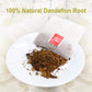 FullChea Dandelion Root Tea Bags - Caffeine-free Herbal Detox Tea, 40 Count, Non-GMO, Improves Digestion & Immune System