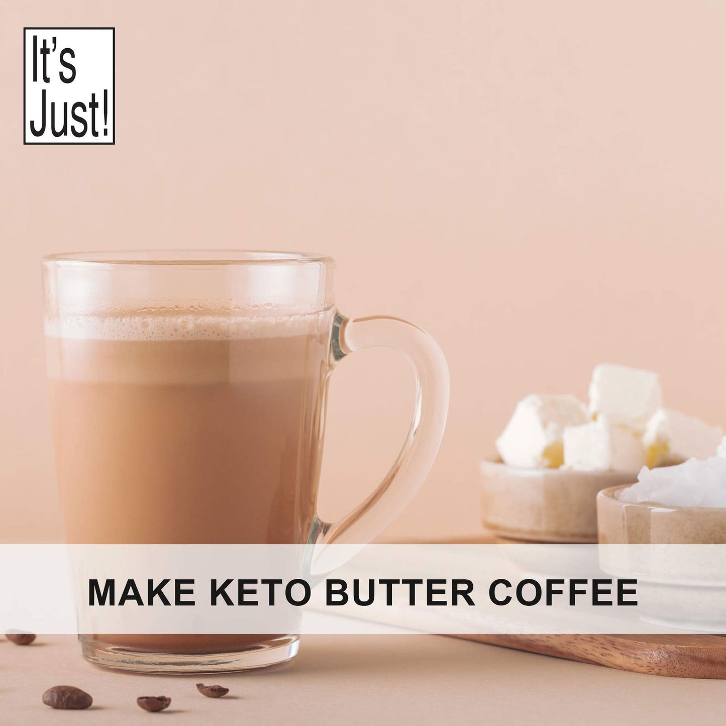 Its Just - GrassFed Butter Powder, Made from Real Butter, Made in USA, 9oz