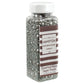 Silver Pearl Sugar Sprinkles 4.58 Oz, Silver Sprinkles For Cake Decorating, Silver Sprinkles Edible, Silver Sprinkles For Cupcak