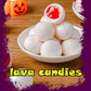 Kwolykim Gummy Pumpkin Candy, Small Size 3D Pumpkin Design Gummies Candy With Filling For Trick Or Treat Individually Wrapped Perfect For Halloween Parties Gift 30Pcs