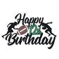 Happy 12Th Birthday Football Cake Topper 12 Twelve Years Old Rugby Player Scene Cake Decoration For Kids Sport Theme Twelveth Bi