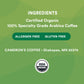 Camerons Coffee Roasted Whole Bean Coffee, Scandinavian Blend, 28 Ounce