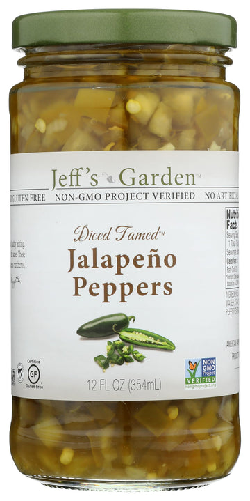 JEFFS GARDEN PEPPER JALPENO TAMED DCD 12 OZ