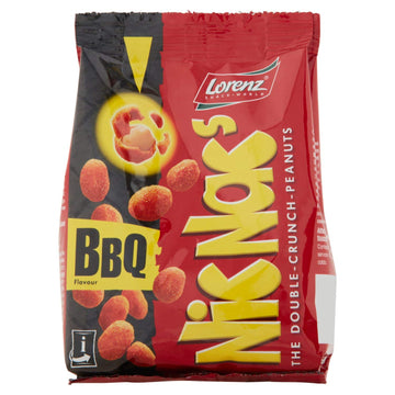 Lorenz Barbecue Double Crunch Peanuts (Pack Of 2)