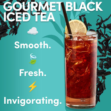 Sarasota Tea  1 Gallon Tea Bags  Gourmet Black Orange Pekoe Iced Tea Bags  Iced Tea Packs  (48 Count)