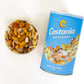 Castania Lebanese Nuts, Low Salt Mix, Pistachios, Almonds, Cashews, Hazelnuts, Peanuts, Pumpkin Seeds, And Chickpeas 16Oz