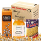 OBELYS All-In-One Popcorn Kit | Butter Flavored Coconut Oil 32oz, Seasoning Salt 35oz, Yellow Kernels 32oz | 64 Ounce (Pack of 