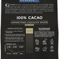 Ghirardelli Unsweetened Wafers, 5 lb Bag, Dark Brown, Includes Stamped Barista Spoon