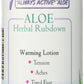 George'S Aloe Vera Herbal Rubdown - 8 Fl Oz, 8 Ounce