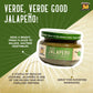 Green Jalapeno - Louisiana Pepper Exchange - Fresh Pepper Replacement (Green Jalapeno Pepper Puree) 1 Jar - Plant-Based, Gluten-