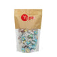 Yupik Fruit Flavored Taffy Candies, 1.1 lb (17.6 oz), Chewy & Colorful Classic Pulled Candy in 8 Flavors, Individually Wrapped, 