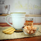 Bear Necessities Gourmet Sugar Cubes – Caramel Infused Sugar Cubes Handcrafted W/Pure Cane Sugar – Perfect For Coffee, Tea & Cocktails – Hostess Gift & Bar Accessory - 70G Jar - About 35 Cubes