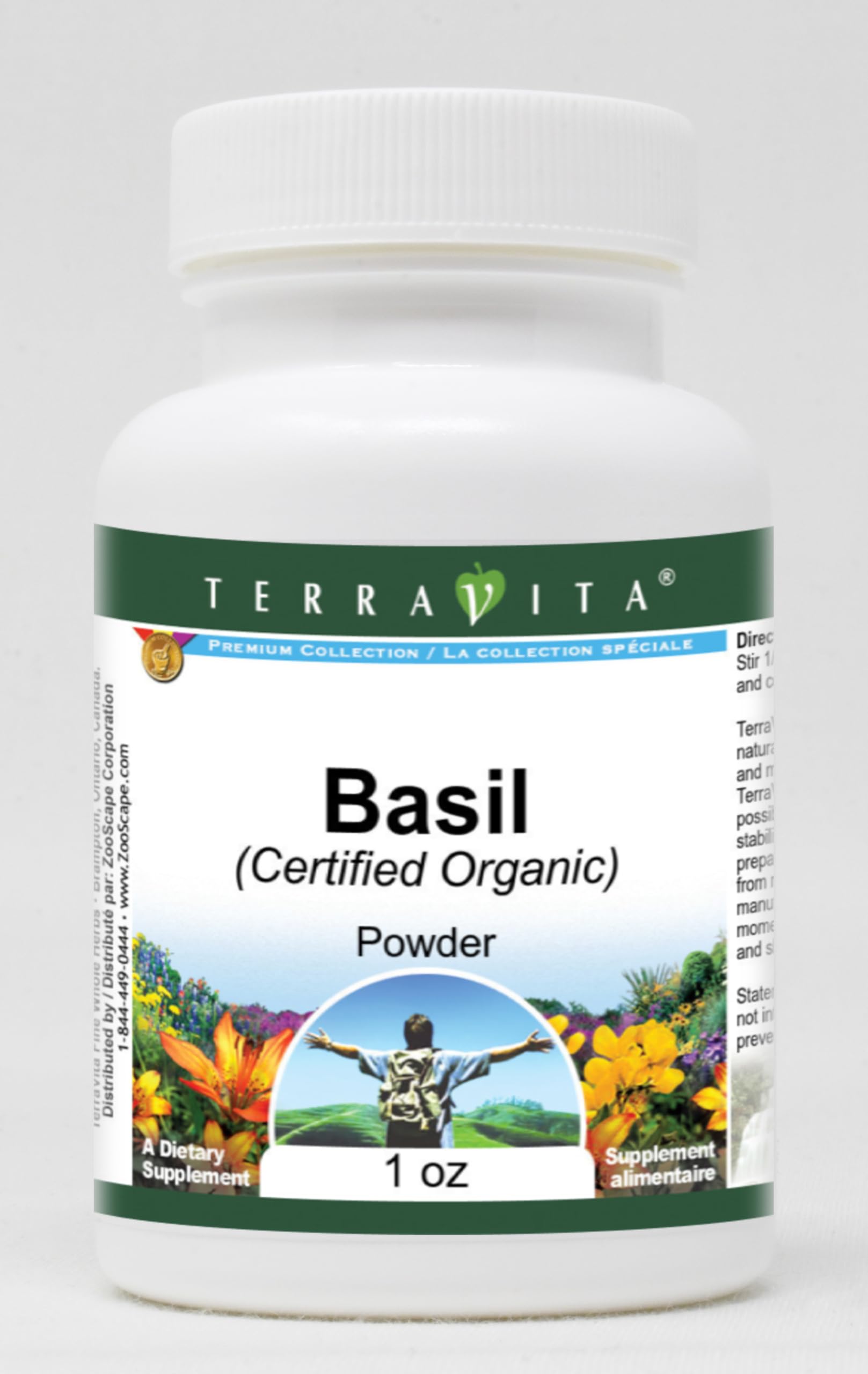 Basil (Certified Organic) Powder (1 oz, ZIN: 517572)