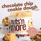 Nuts N More Chocolate Chip Cookie Dough Peanut Butter Spread - High Protein, Low Carb, Low Sugar, Gluten Free, Non-GMO, All-Natu