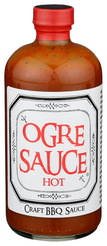 Ogre Sauce Hot BBQ Sauce, 16 FZ