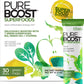 Pureboost Clean Energy Drink Mix with B12, 7 Organic Superfoods, 30 Count, Green Mojo