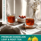 TeeLux Dandelion Leaf & Root Tea Bags, Caffeine Free Herbal Tea, 100 Count