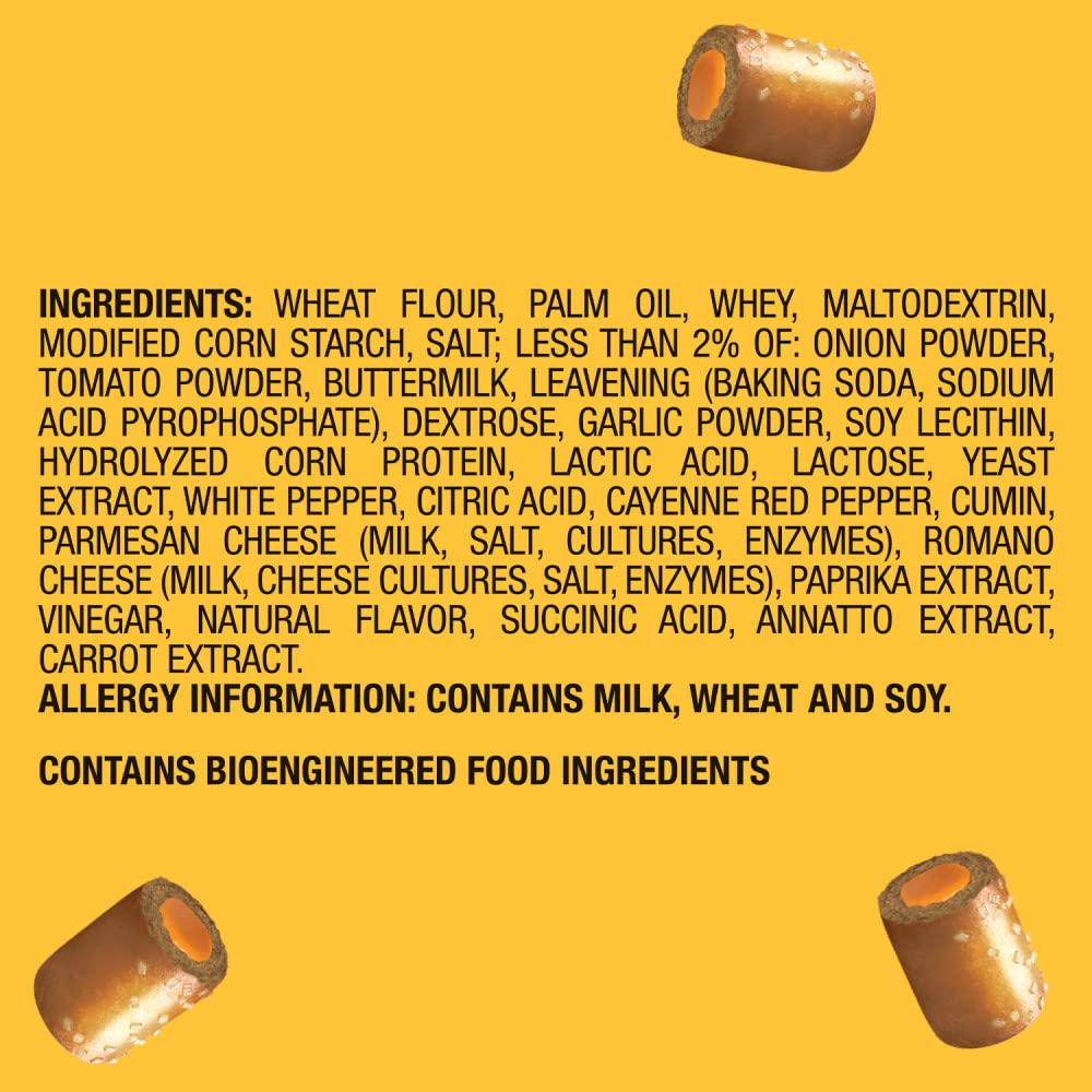 COMBOS Cheese Snacks - Nacho Cheese Snack Packs, Baked Cracker Snack, 6.3-Ounce Bulk Bag (Pack of 12)