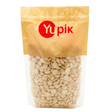 Yupik Blanched Marcona Almonds, 2.2 lb (35.2 oz), Gluten-Free, Vegan, Kosher, Oil-Free, Raw Nuts, Unsalted, Skinless, Oil-Free, 