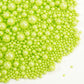 Dazzjoy Edible Green Pearl Sprinkles, Mix Size, 130G/4.58Oz, Cupcake Toppers, Cake Decorations, Ice Cream, Easter, Wedding Party
