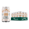 OLIPOP Prebiotic Soda, Classic Root Beer, Gluten Free, Vegan, 12 Fl Oz (Pack of 12)