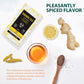 Soeos Ginger and Turmeric Tea, Caffeine Free Rooibos, 20 Teabags, 1.4oz (40g)