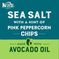 Kettle Brand Sea Salt Pink Peppercorn Chips, 6 Oz Bag - Made with Avocado Oil, Perfect Snack