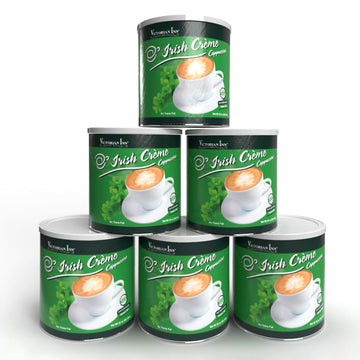 Victorian Inn Instant Cappuccino - Irish Crme Flavor - Smooth & Flavorful Coffee Mix - Perfect Hot, Cold, or Blended - Ideal as 