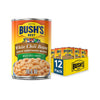 BUSH S BEST 15.5 oz Canned White Chili Bean Mild, Source of Plant Based Protein and Fiber, Low Fat, Gluten Free, (Pack of 12), 