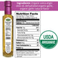 Mantova USDA Organic Garlic Extra Virgin Olive Oil (EVOO), Cold-Pressed, Imported from Italy. Perfect for salad dressing, vegeta