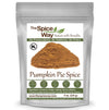 The Spice Way Pumpkin Pie Spice - 8 Oz Seasoning Includes Cinnamon, Ginger, Nutmeg, Cloves & Allspice - Perfect For Baking