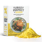 Fire & Flavor Lemon Pepper Turkey Perfect Brine - Turkey Brine Kit with Bag for Roasting  Grilling  smoky aroma  and Frying - Brining Seasonings for Cooking and Turkey Brine Bag - Turkey Brine and Rub Kit