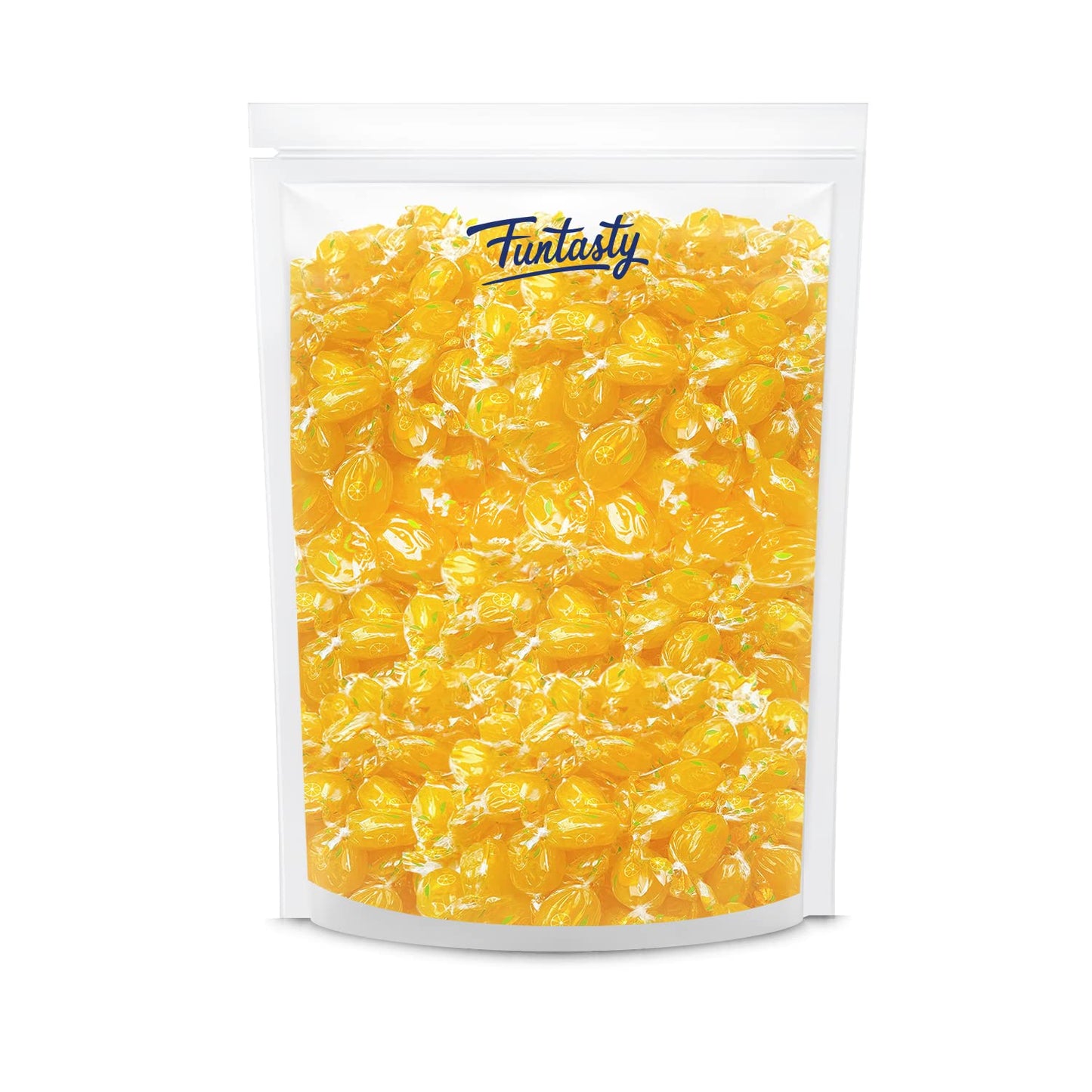 Lemon Drops Bon Bons - 2 Pound Bulk Pack (About 180 Count) - Filled Hard Candy