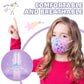Fenfen Kids Kn95 Face Mask Disposable - 50 Pack Kn 95 Kid Masks Children Small Size Breathable Girls Kids Kn95 Unicorn Mask Masc