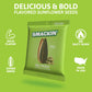 SMACKIN Jumbo Roasted Sunflower Seeds, Dill Pickle Flavor, 4oz Bag (12 Bags) - American Made, Easy Pour & Seal