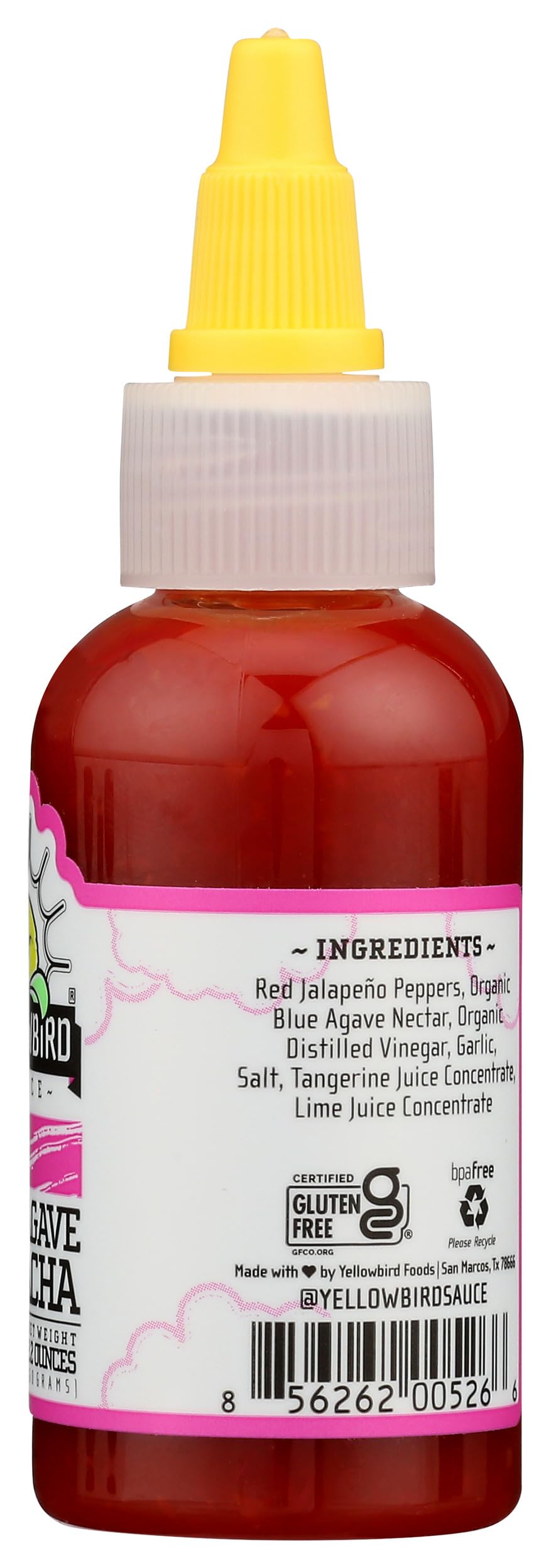 YELLOWBIRD SAUCE Blue Agave Sriracha, 2.2 OZ
