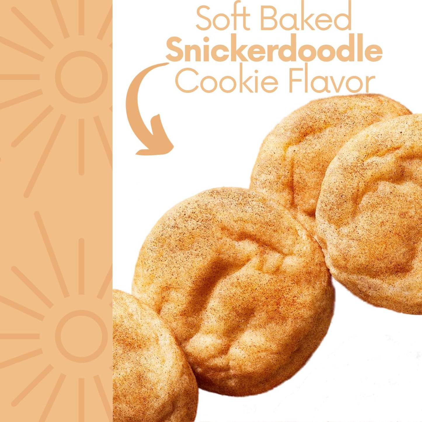 SARASOTA COFFEE & TEA CO. Gourmet Coffee Ground Packets, Snickerdoodle, Low Acid, 2 oz Bags, 12 Count