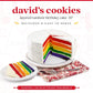 DAVIDS COOKIES Rainbow Layer Cake – Gourmet Dessert, Pre-Sliced 14 Pieces, 10, 115.2 Ounce