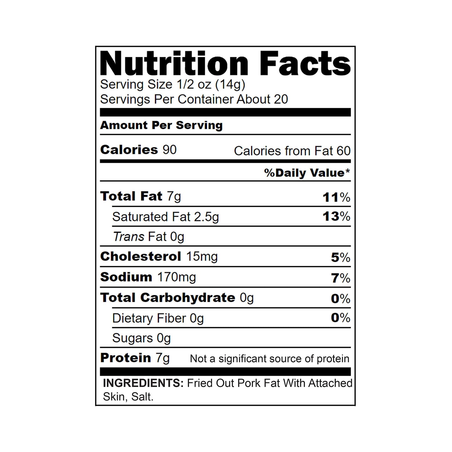 Mac'S Original Cracklins Pork Rind (10 Ounce, Pack Of 2)