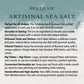Sea La Vie  Salt Flakes  Set of 4 x 3.5 oz  Variety Pack  Kosher Handcrafted Gourmet Flakey Finishing Salt Pyramids from the Mediterranean Sea