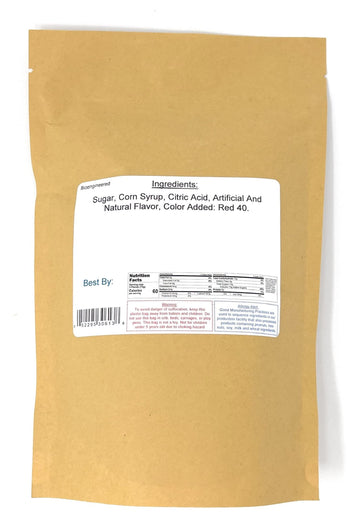 Yankee Traders Old Tyme Sanded Hard Candy, Cherry, 1 Pound