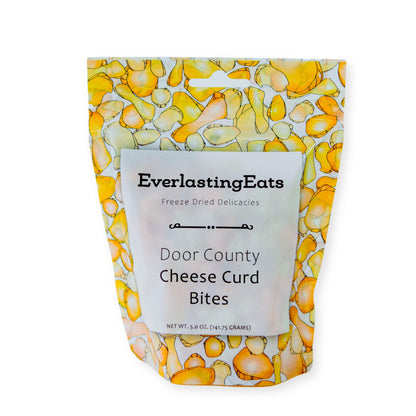 EverlastingEats Cheese Curd Bites - White & Yellow Cheese Curds for Healthy, On-the-Go Snacking | Freeze-Dried, Keto-Friendly, H