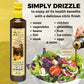 Papa Vince Extra Virgin Olive Oil, Lemon Agspirit-inspired flavorato, First Cold Pressed, Unfiltered, 16.91 Fl Oz, Glass Bottle, Sicily, Italy