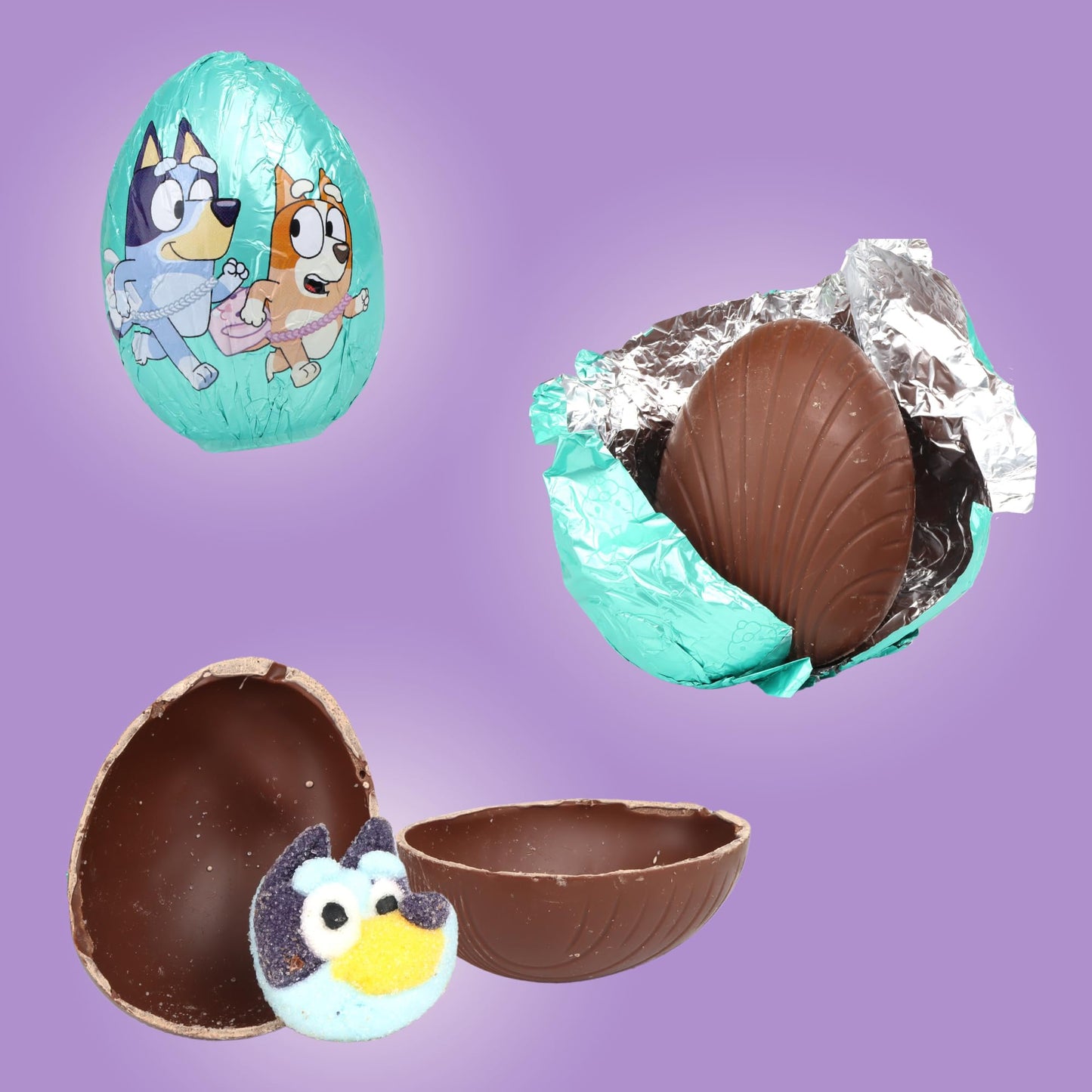 Galerie Milk Chocolate Easter Egg with Marshmallow, 2.12 oz, Perfect for Gift Baskets