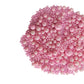 Edible Pink Sugar Pearls Candy Sprinkles 120G/ 4.23Ounce Baking Cake Sprinkles Cupcake and Cake Topper Cookie Decorations Weddin