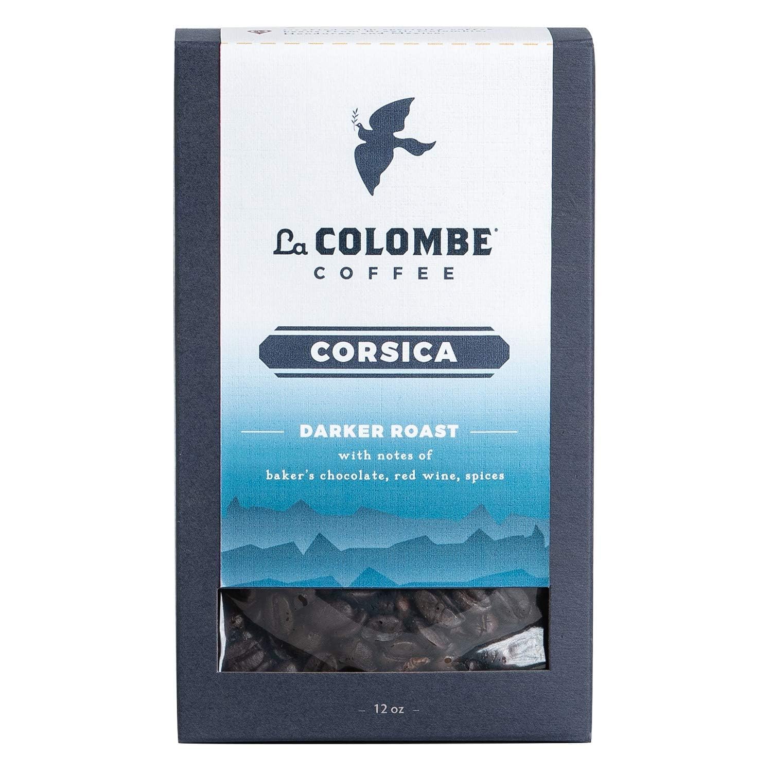 La Colombe Dark Roast Whole Bean Coffee - 12 Ounce, 4 Pack - Notes of Chocolate, Red Wine & Spices, Full-Bodied Coffee