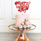 Rssta i Valentine’s Day Cake Topper, Glitter Love Heart Lips, Cupids Arrow, Red, Model XM232-red