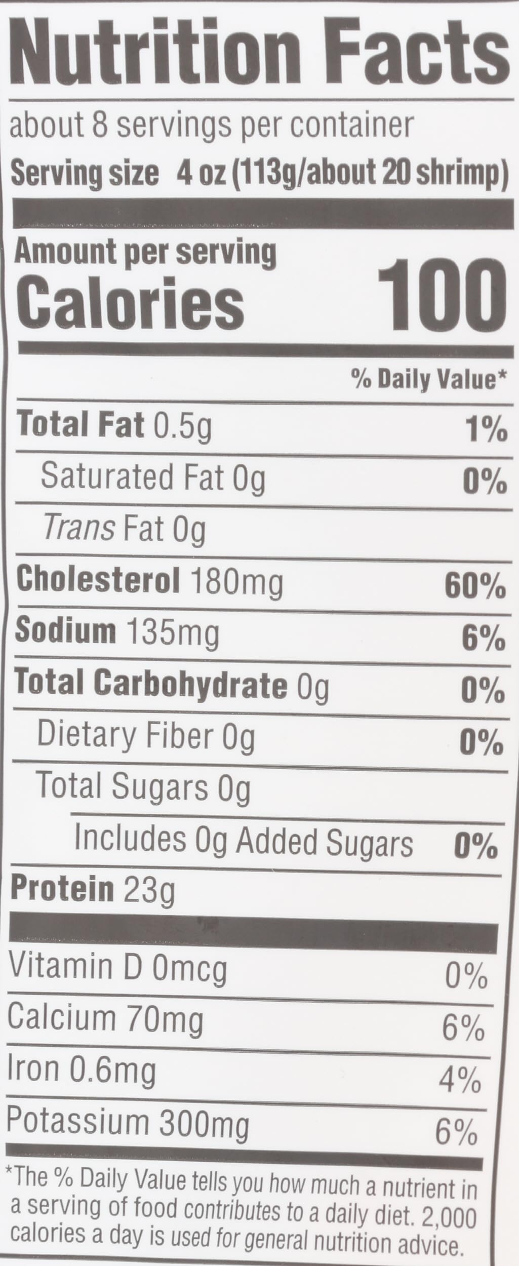 365 Everyday Value, Key West Pink Shrimp 70-90 Count, 32 oz